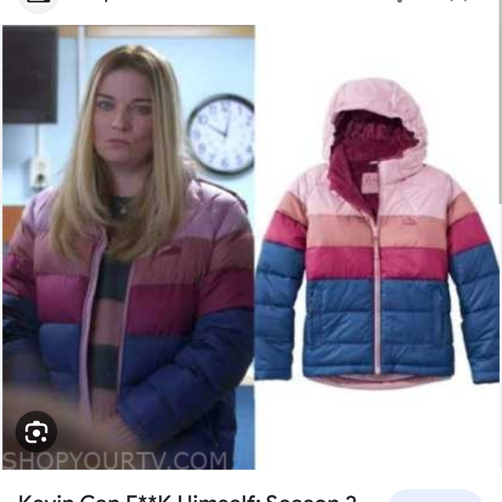 NWT LL Bean puffer coat childs large but fits women size small Allison Kevin NEW